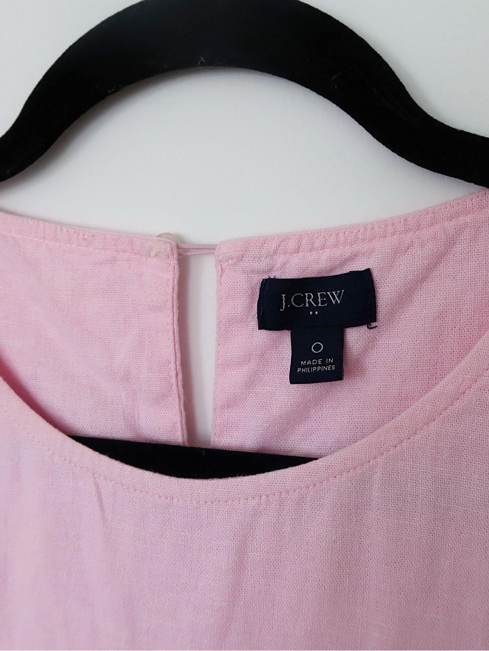 J. Crew Pastel Pink Crewneck Sweater